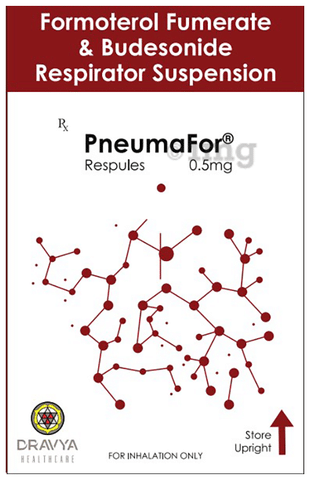 Pneumafor 0.5mg Respules (2ml Each)