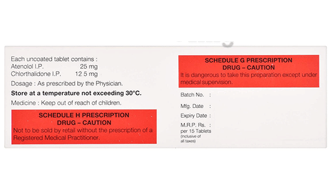 Tenoclor 25 Tablet image