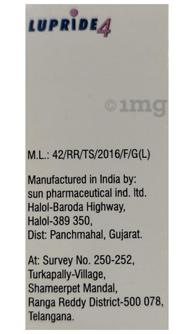 Lupride 4mg Injection image Lupride 4mg Injection image