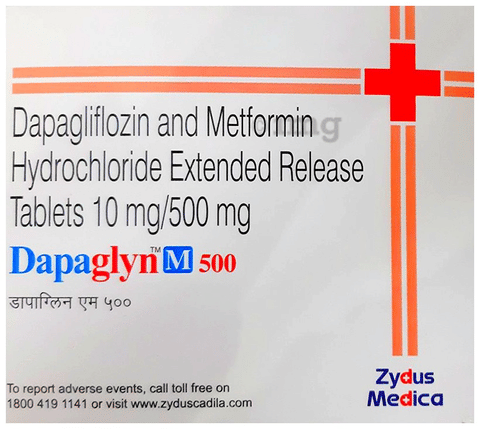Dapaglyn M 500 Tablet ER image Dapaglyn M 500 Tablet ER image