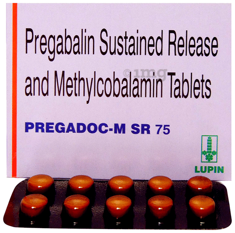 Pregadoc M - SR 75 Tablet image