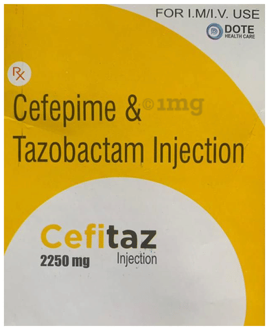 Cefitaz 2250mg Injection image