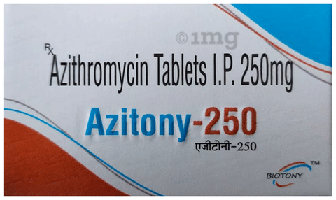 Azitrony 250 Tablet image