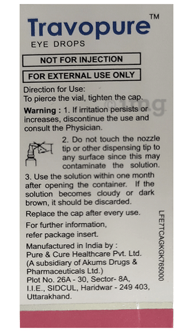 Travopure Eye Drop image