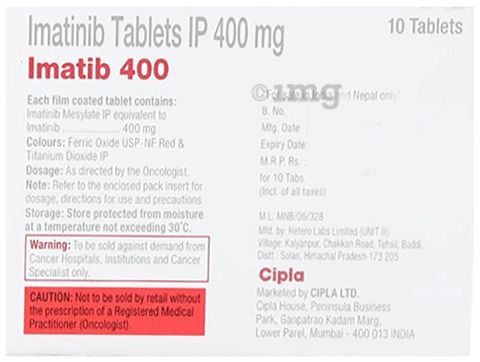 Imatib 400 Tablet image
