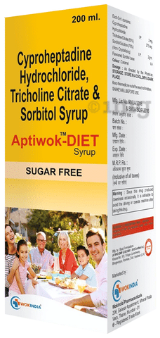 Aptiwok-Diet Syrup Sugar Free