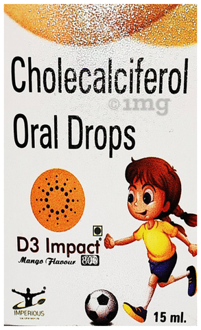 D3 Impact 800 Oral Drops Mango image