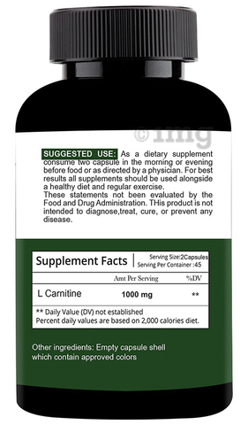 carnipure l-carnitine side effects Liquid L-Carnitine main image 1