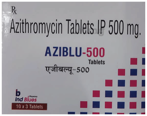 Aziblu 500 Tablet image