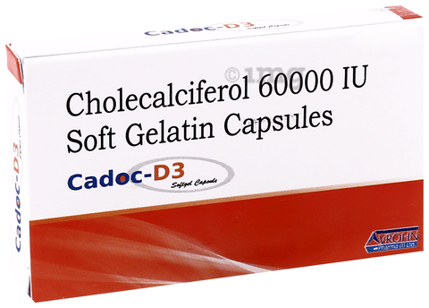 Cadoc-D3 SoftgelCapsule image Cadoc-D3 SoftgelCapsule image