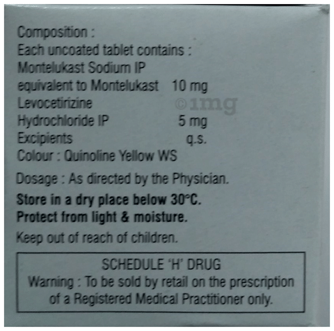 Nukast 10 Tablet image