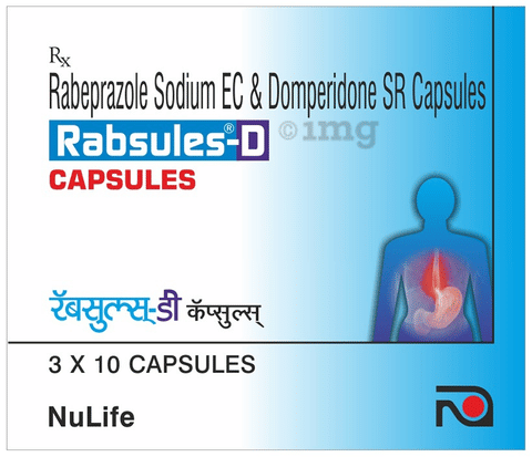 Rabules D 30mg/20mg Capsule SR image Rabules D 30mg/20mg Capsule SR image