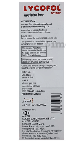 Lycofol Syrup image Lycofol Syrup image