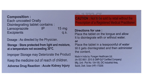 Celanz Kid 15mg Tablet image