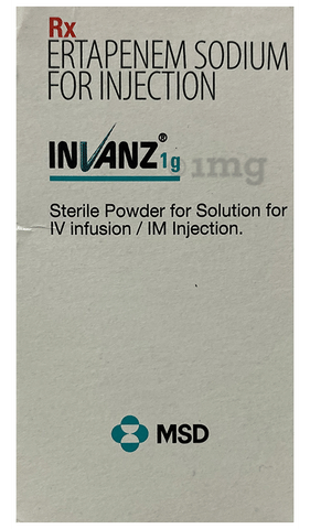 Invanz 1gm Injection image Invanz 1gm Injection image