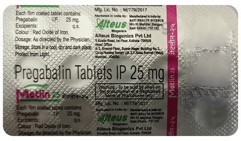 Metlin 25 Tablet image
