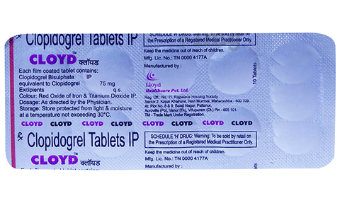 Cloyd 75mg Tablet image Cloyd 75mg Tablet image