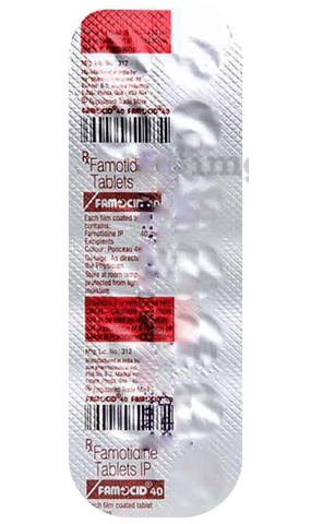 Famocid 40 Tablet image