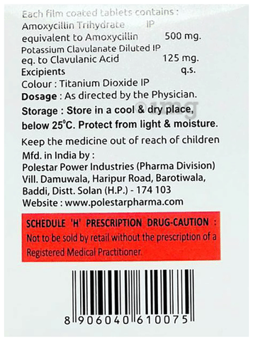 Careclav 625 Tablet image Careclav 625 Tablet image