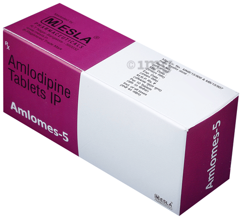 Amlomes 5 Tablet image