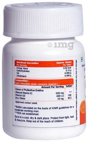 Stynus Styvit-C Chewable Tablet image