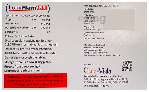 Lumiflam BR Tablet image Lumiflam BR Tablet image