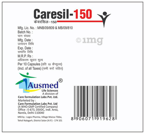 Caresil 150 Capsule image Caresil 150 Capsule image