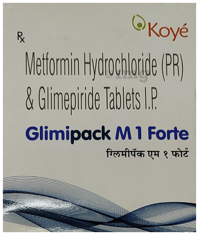 Glimipack M 1 Forte Tablet PR