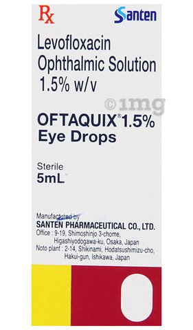 Oftaquix 1.5% Eye Drop image