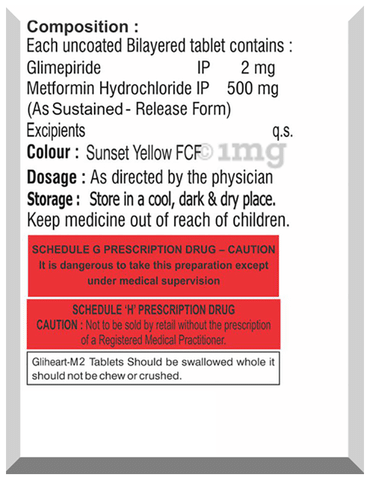 Gliheart-M2 Tablet SR