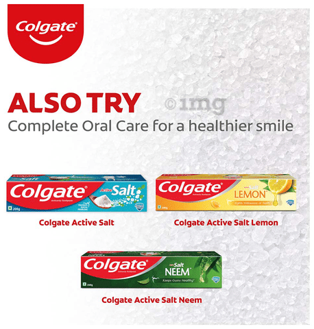 colgate active salt 200gm price