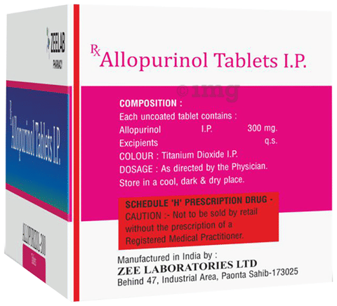Allopurizol 300 Tablet image Allopurizol 300 Tablet image