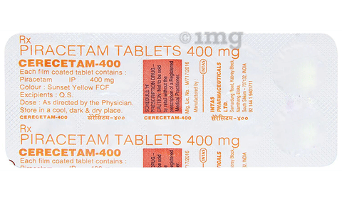 Cerecetam 400 Tablet image