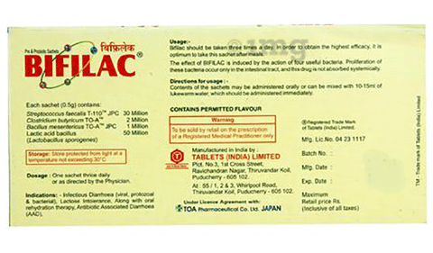 Bifilac Sachet image