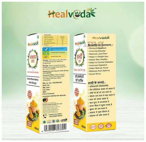 Turmeric juice benefits online