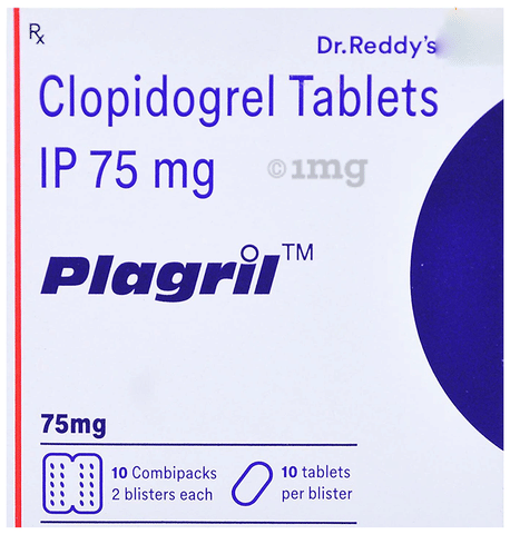 Plagril 75 Tablet image
