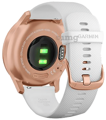 Garmin Vivomove Style with Silicone Band Hybrid Smartwatch Rose