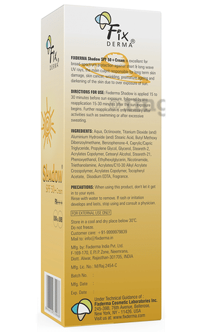 Fixderma Shadow SPF 50+ Cream image