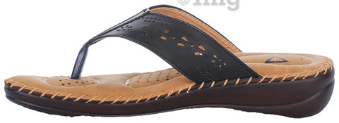Black slippers store for girls