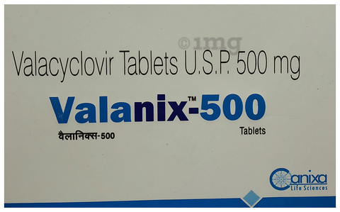 Valanix 500 Tablet image