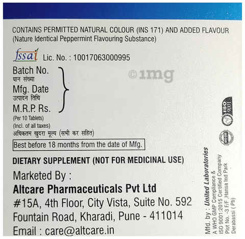Aspium Mint Tablet image Aspium Mint Tablet image