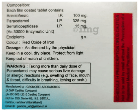 Bsnac-D Tablet image