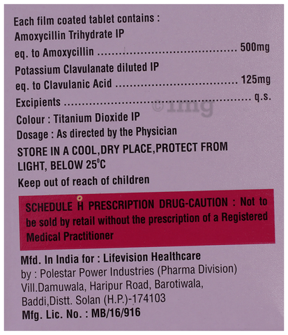 Amoxyprime-CV Tablet image
