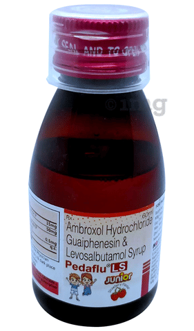 Pedaflu-LS Junior Syrup Strawberry image Pedaflu-LS Junior Syrup Strawberry image