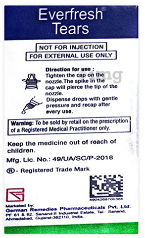 Everfresh Tears 0.5% Eye Drop image