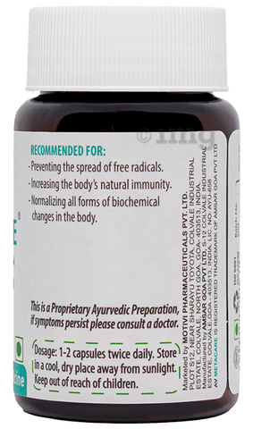 Amsarveda AV Metacare Capsule 2