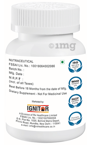 Ignitor Detox Blend Tablet image