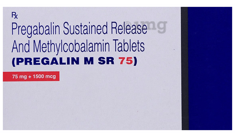 Pregalin M SR 75 Tablet image