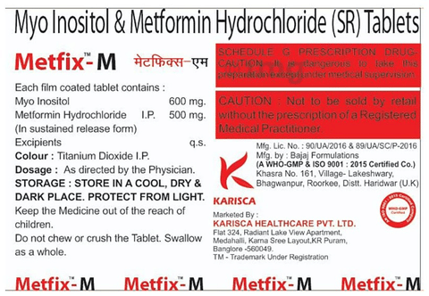 Metfix-M Tablet SR image
