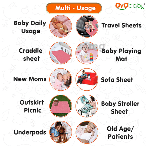 Baby sleeping rubber sheet store